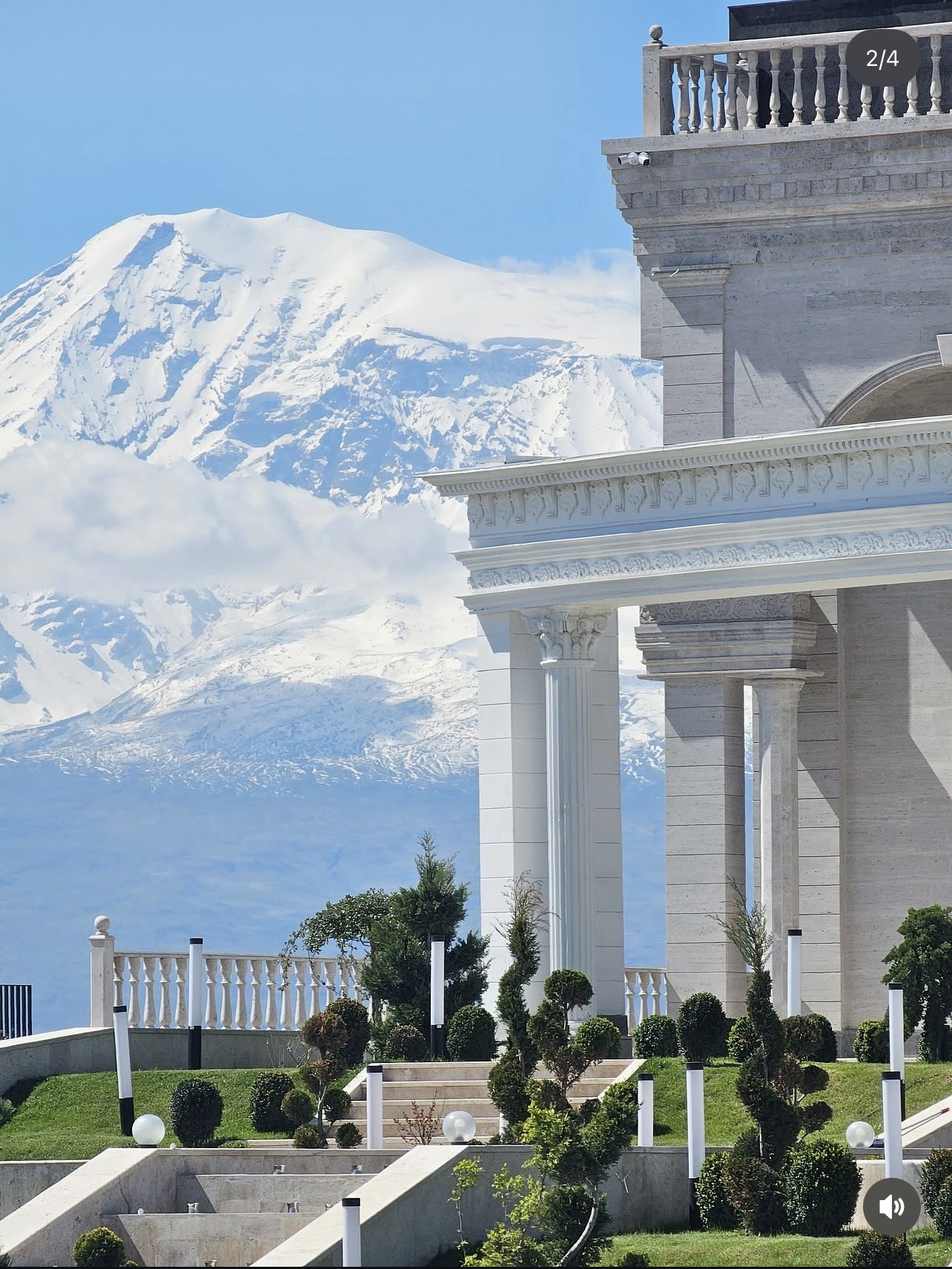 Adana Complex with Ararat in the background